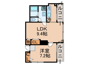 東雲ｷｬﾅﾙｺ-ﾄCODAN11号棟の物件間取画像